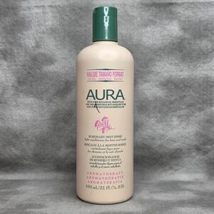 Aura Aromatherapy Rosemary Mint Rinse Light Conditioner Value Size 22oz